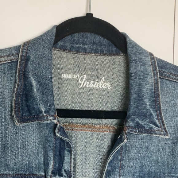 Smart Set Jean Jacket - Picture 3 of 9